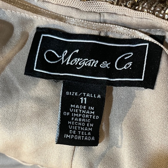 Junior mini sequin tiered halter dress box 7 - Picture 9 of 9